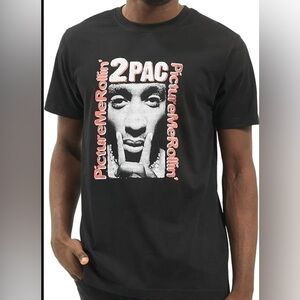 2PAC Bravado Tee Shirt Mens Size Medium Picture Me Rolling Casual Rap Streetwear